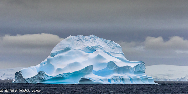 Iceberg - shapes seen at Antarctic Peninsula